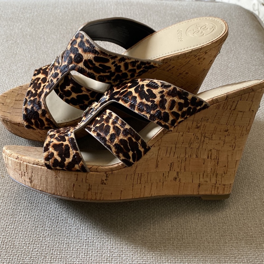Leopard Wedges by Guess